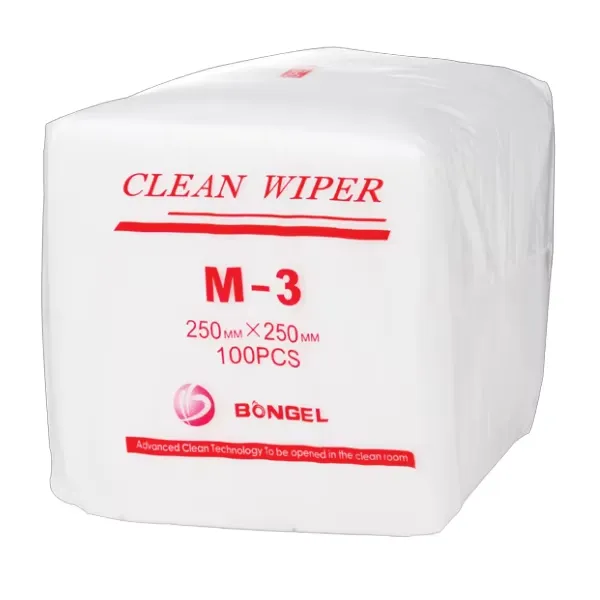 Cleanroom Wiper For ISO Class5 Non-woven Cleaning Cloth CL5